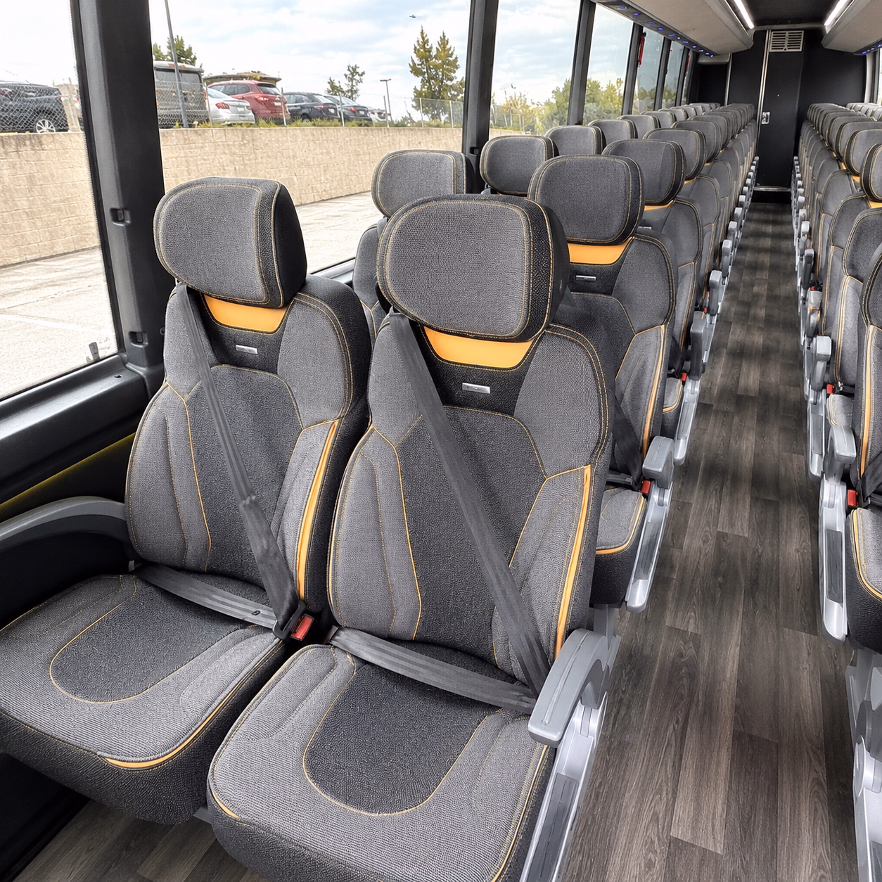 redwood city religious group transportation onboard seating
